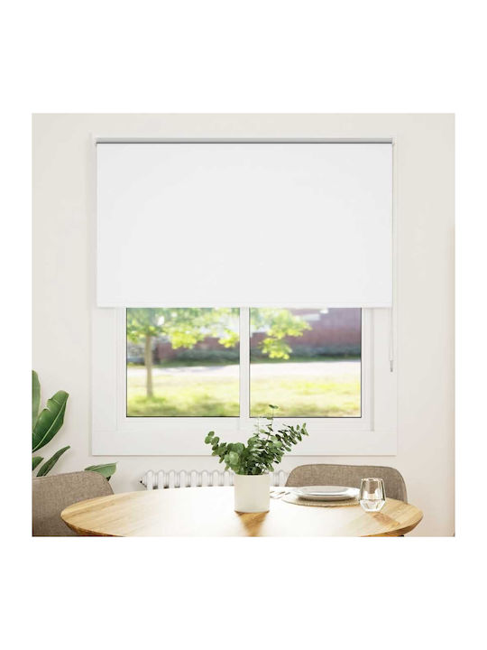 vidaXL Roller Blinds Total Blackout White W140xH175cm 4011942