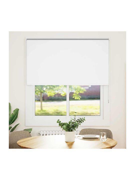 vidaXL Roller Blinds Total Blackout White W130xH150cm 4011914