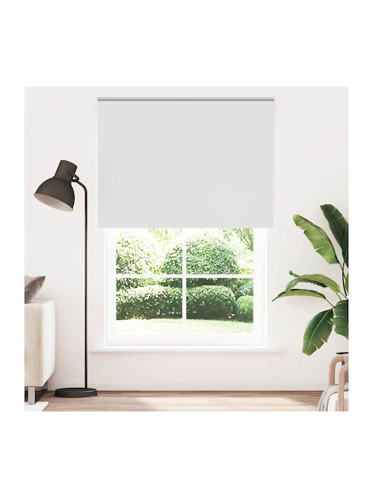 vidaXL Roller Blinds Total Blackout White W155xH210cm 4011971