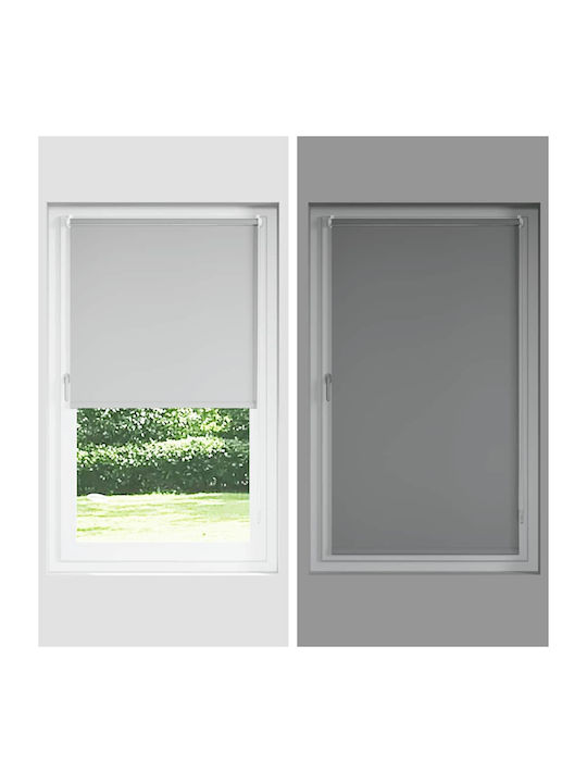 vidaXL Roller Blinds Total Blackout White W60xH230cm 4011978