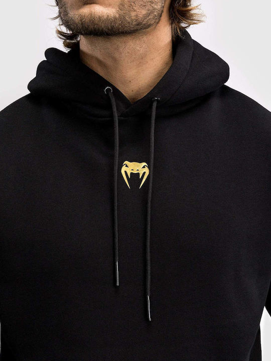 Φούτερ με Κουκούλα Black/red/gold