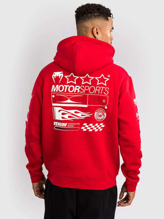 Sweatshirt mit Kapuze Racer Red