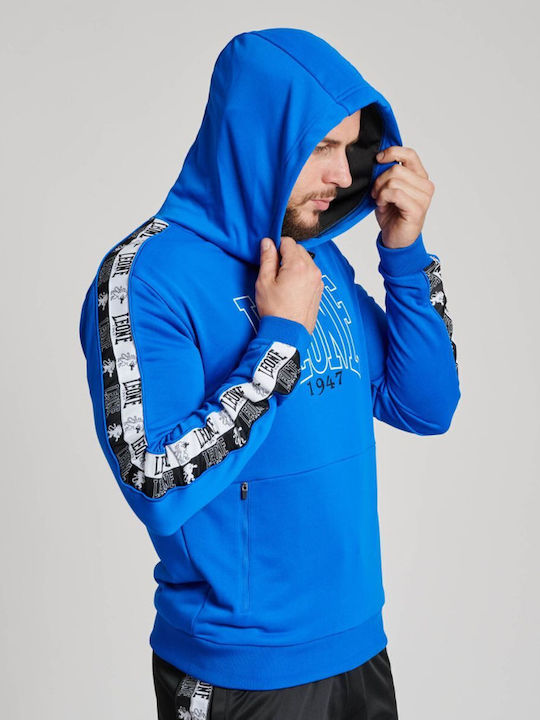 Sweatshirt with Hood Blue