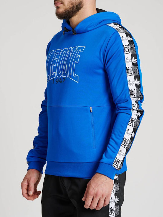 Sweatshirt with Hood Blue