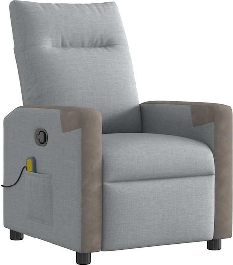 Relax με Υποπόδιο 69x86x100cm Ανοιχτό Γκρι Relax με Υποπόδιο 69x86x100cm Ανοιχτό Γκρι