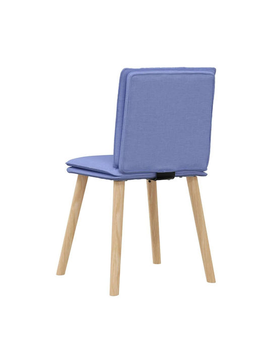 Stühle Speisesaal Blue 4Stück 45x54x86cm