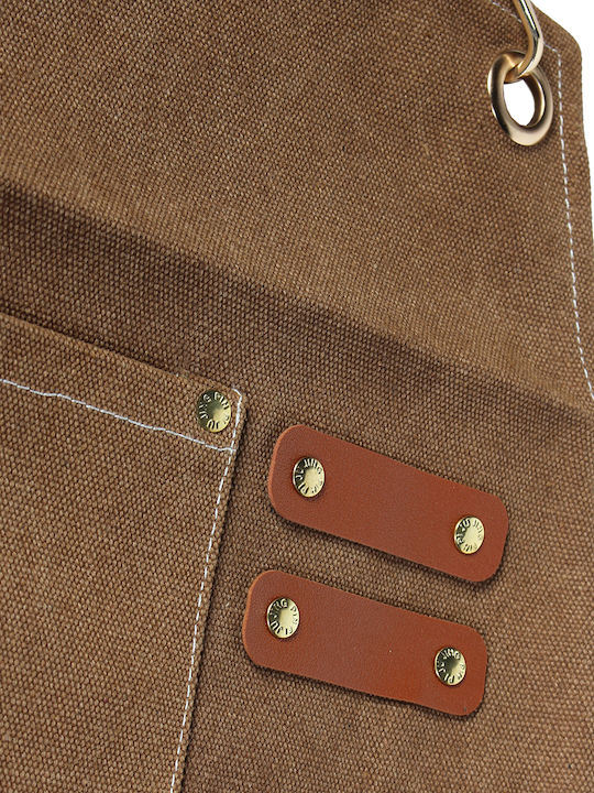 Keskor Apron Brown 76x63cm
