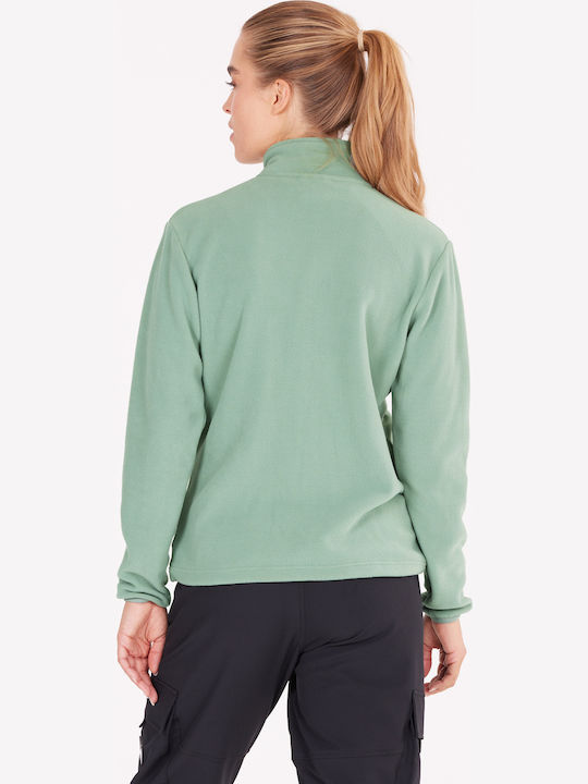 Women's Cardigan with Zipper Slate Gray