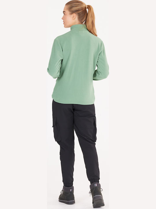 Women's Cardigan with Zipper Slate Gray