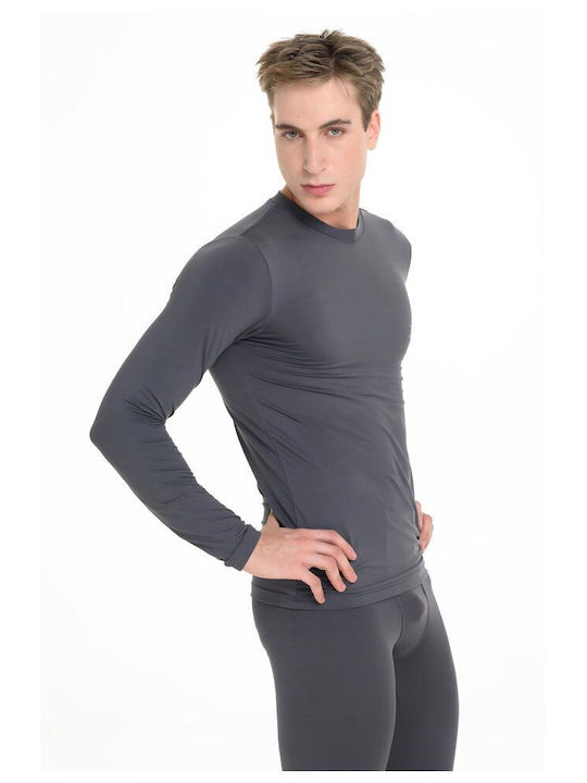 Target Herren Thermo Langarmshirt Gray