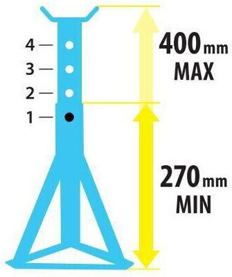 Lampa Vehicle Support Tripod with Lifting Capacity up to