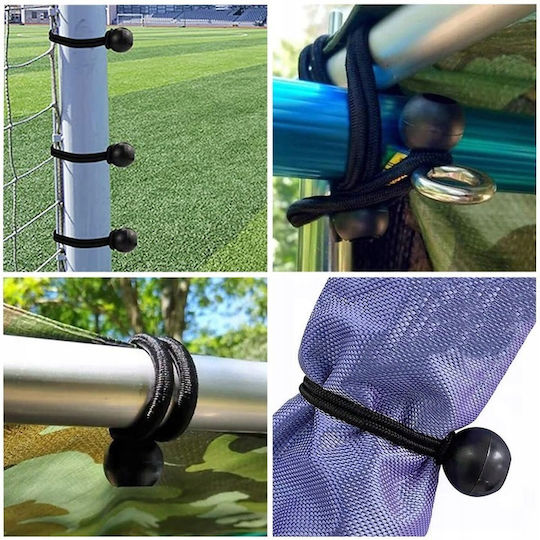 Set Elastic Balls Securing Tarps Banners Reusable 10 Pieces