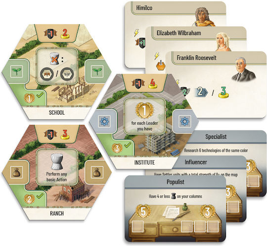 Board Game Beyond the Horizon for 2-4 Players 14+ Years Old (EN) Cranio Creations
