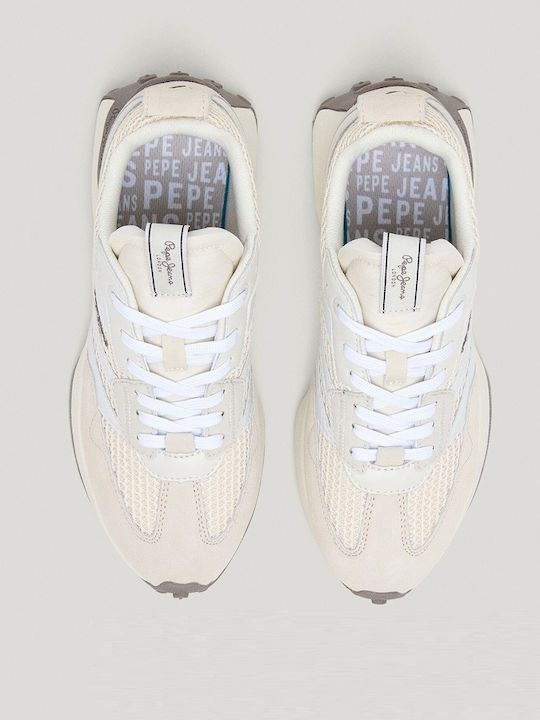 Lucky Print Γυναικεία Sneakers Μπεζ
