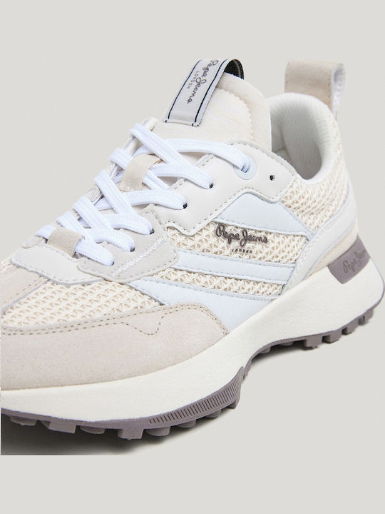 Lucky Print Γυναικεία Sneakers Μπεζ