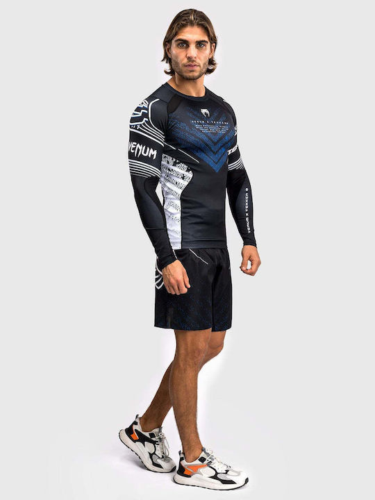 Venum Ανδρική Μακρυμάνικη Μπλούζα VENUM-05247-108 για Jiu-Jitsu / Boxing Μπλε