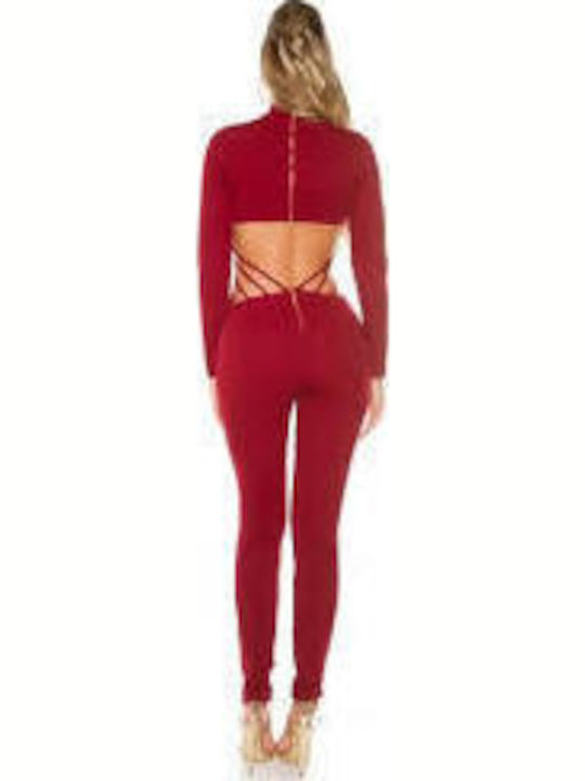 Women's One-piece Suit Red