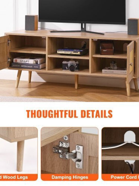 TV Stand Oak M120xD40xH49cm