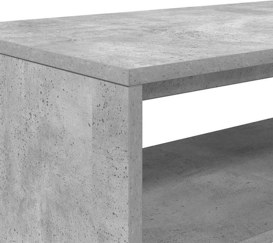 TV-Ständer Grau Beton M60xT40xH40cm
