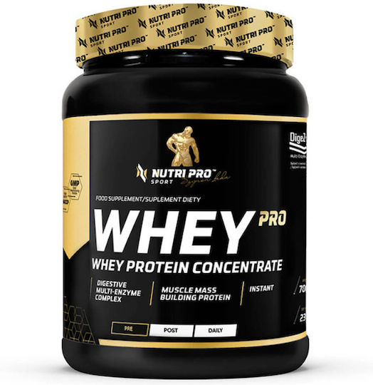 Nutri Pro Sport Whey PRO Πρωτεΐνη Ορού Γάλακτος με Γεύση Φράουλα 700gr