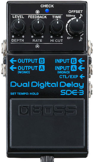 Boss SDE-3 Πετάλι Effect Delay Ηλεκτρικής Κιθάρας