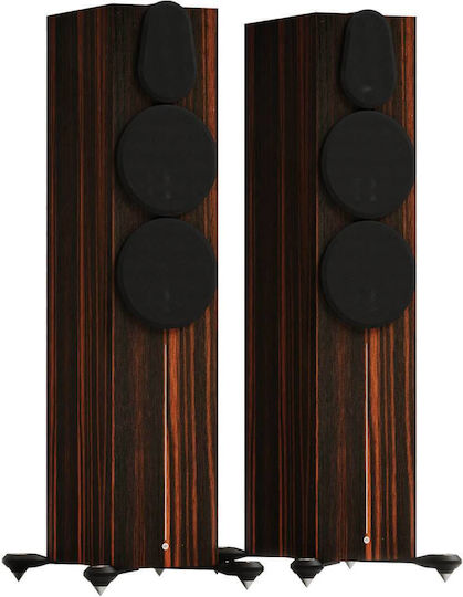 Monitor Audio Gold 500 6G Ζεύγος Ηχείων Hi-Fi Δαπέδου 600W 3 Δρόμων Π38.3xΒ47.5xΥ115.5εκ. Macassar