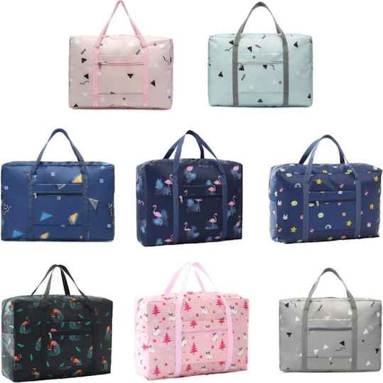 Bag Sack Voyage Navy Blue Fabric L47xW16xH33cm