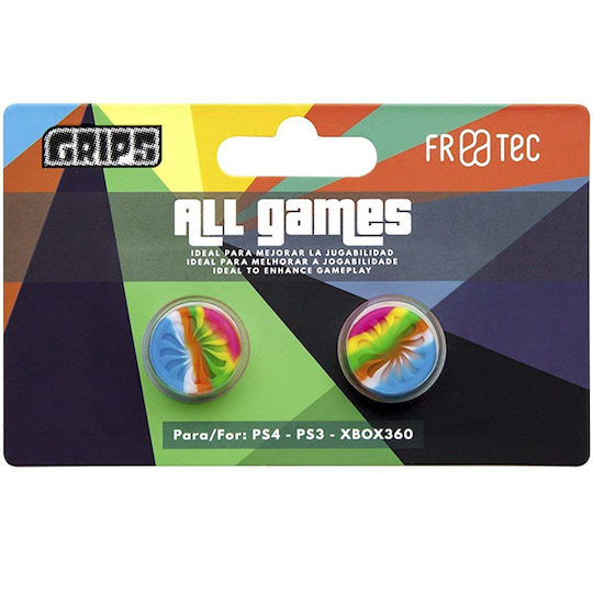 FR-TEC Thumb Grips Χειριστηρίου για PS3 / PS4 / Xbox 360 / PS5 σε Πολύχρωμο χρώμα