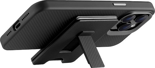 Edizard MagSafe Калъф за карти в Черен цвят