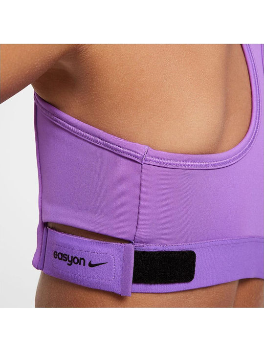 Nike Swoosh Kinder-Bustier Dri-Fit Lila