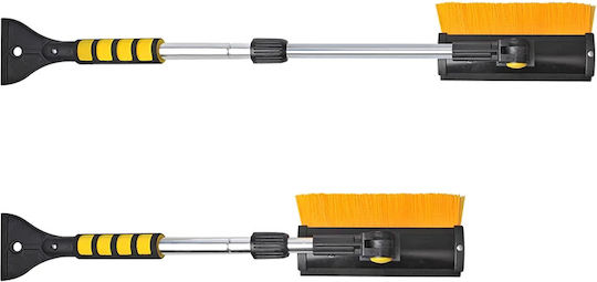ProPlus Car Ice Scraper With Brush in Yellow Color 630549