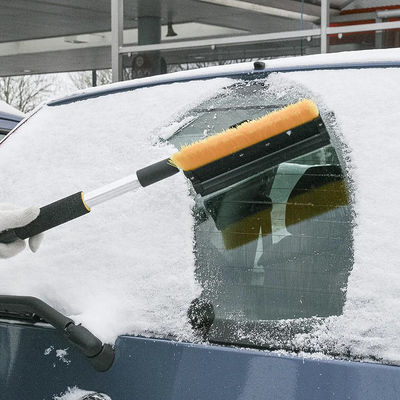 ProPlus Car Ice Scraper With Brush in Yellow Color 630549