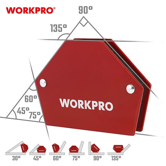 Schweißmagnet 100mm 4" 6 Positionen Wp232049 Workpro Karte