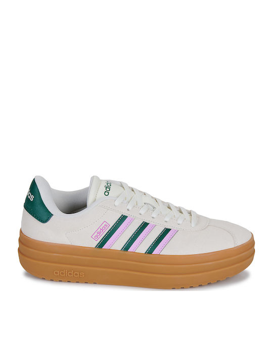 VL Court Bold Damen Flatforms Sneakers Beiges JI1788