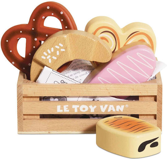 Le Toy Van Καλάθι με Είδη Αρτοποιΐας από Ξύλο για 3+ Ετών 5τμχ