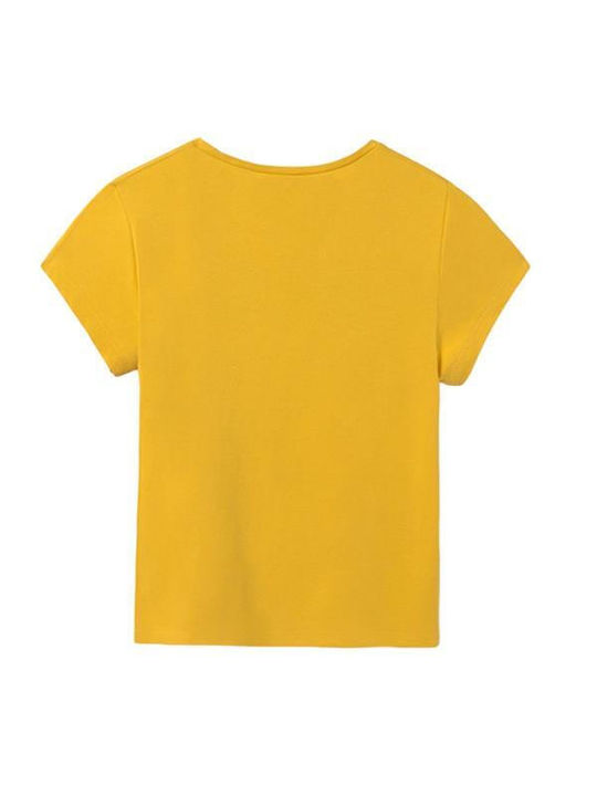 Mayoral Children's Blouse Short Sleeve Yellow