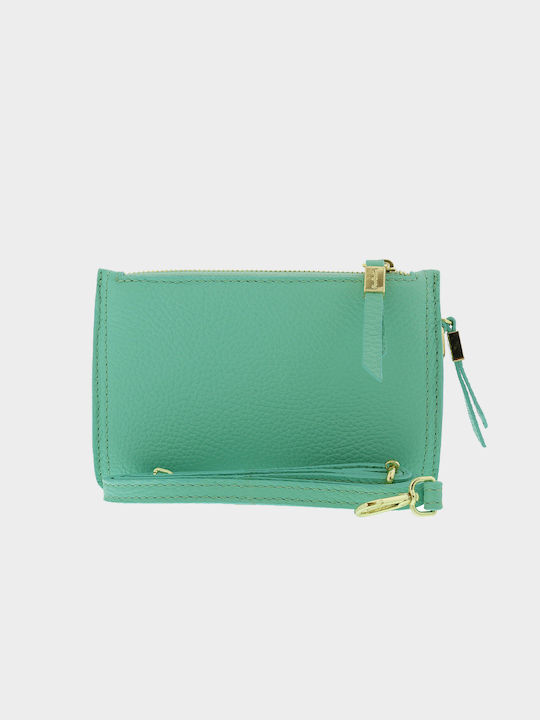 Pierre Cardin Leather Women's Bag Crossbody Green