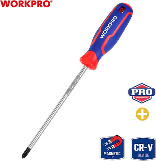 WorkPro Μαγνητικό Κατσαβίδι Σταυρός