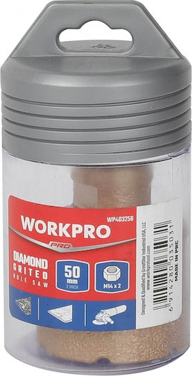 WorkPro Ποτηροτρύπανo με Διάμετρο 70mm για Πλακάκι