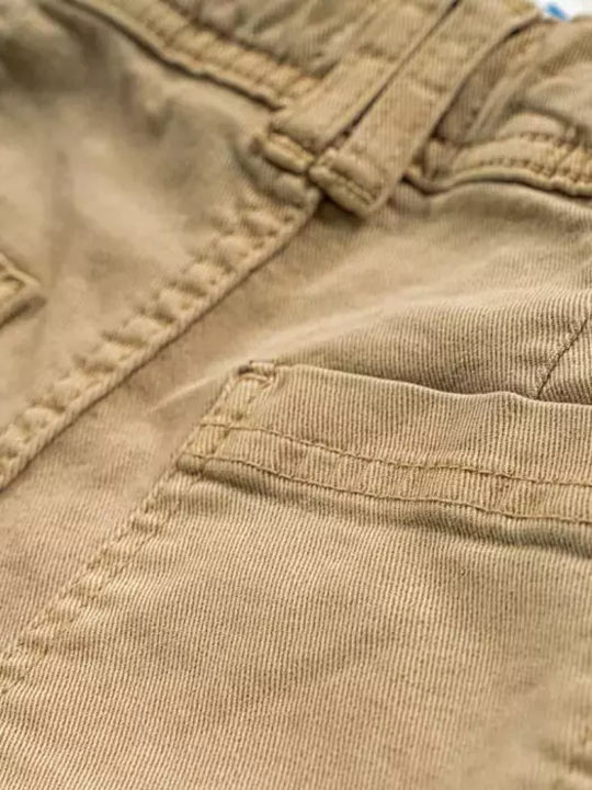 Mayoral Salut Kids' Jeans Trousers Khaki