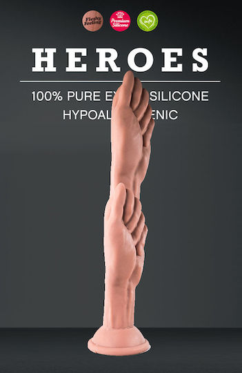 Heroes Πρωκτικό Dildo XXLarge Flesh