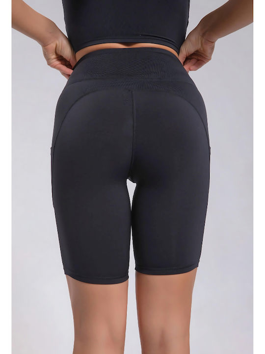 La Lolita Amsterdam Women's Bike Training Legging High Waisted Black