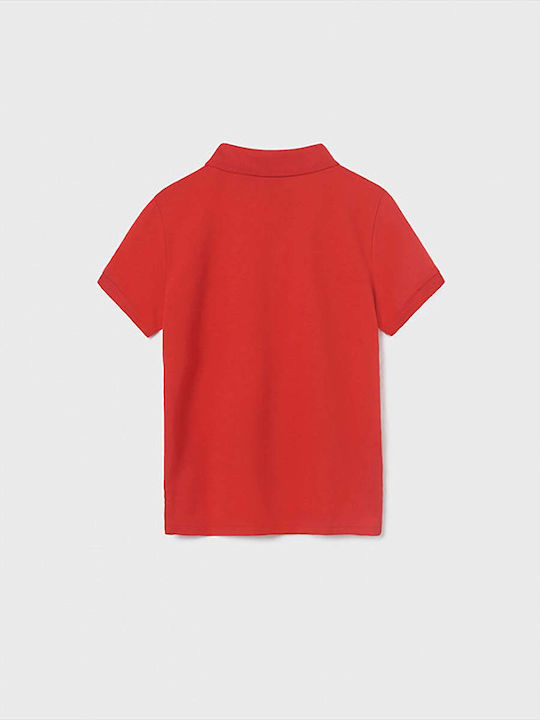 Mayoral Children's Polo Short Sleeve Red