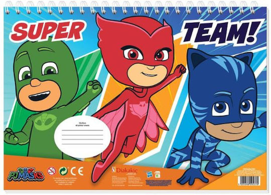 Diakakis Drawing Pad PJ Masks