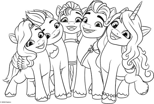 Diakakis Drawing Pad My Little Pony 1pcs 000483144