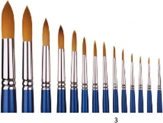 Art & Hobby Round Paint Brush No3