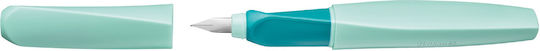 Pelikan Twist Neo Mint Replacement Nib Medium Blue made of Steel with Blue Ink and with 1 Replacement Nibs