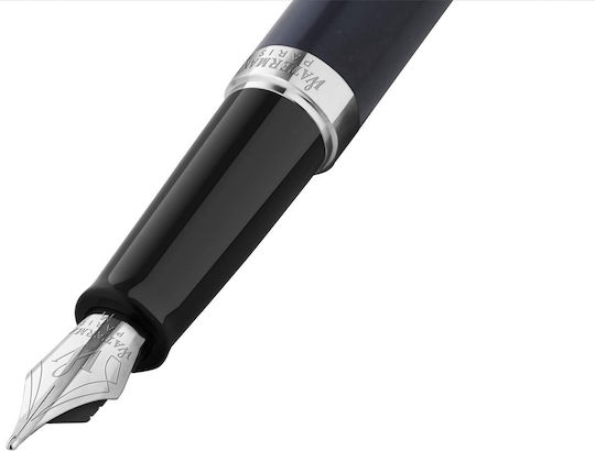 Waterman Special Edition Deluxe Hemisphere Πένα Γραφής Fine Μπλε από Ατσάλι