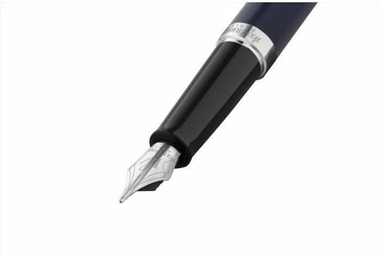 Waterman Special Edition Deluxe Hemisphere Πένα Γραφής Fine Μπλε από Ατσάλι