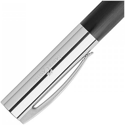 Faber-Castell Ambition Stilou Medium Negru cu Cerneală Neagră 148140M